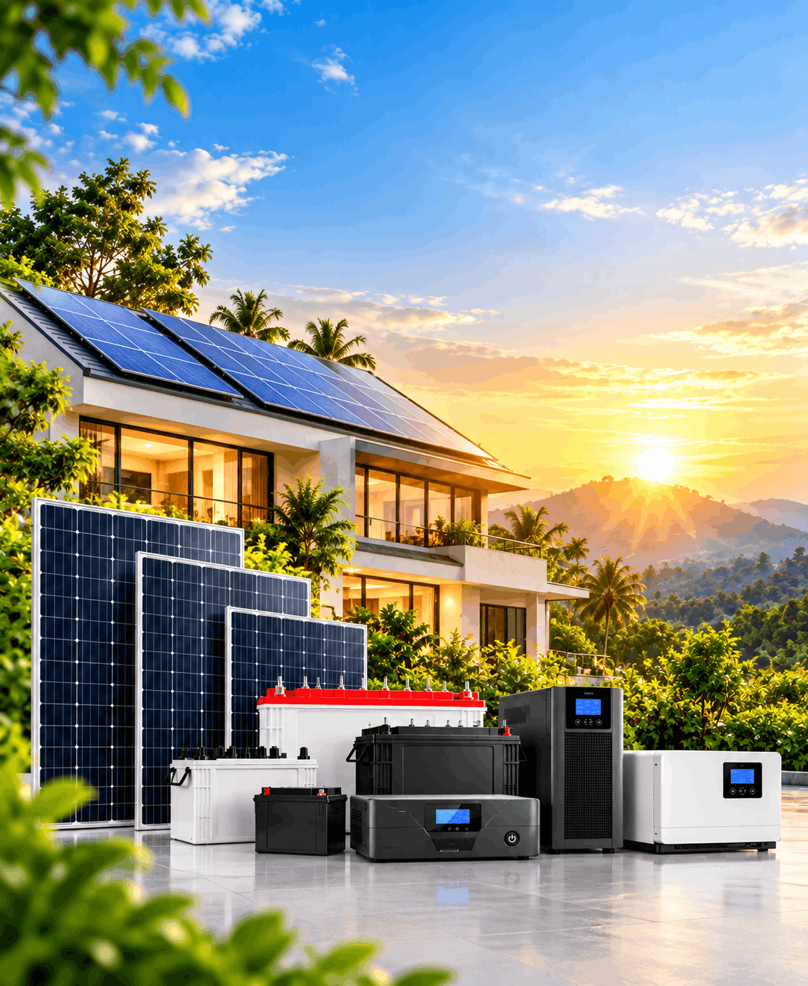 Rooftop solar panel installation by Premiere Solar & Batteries